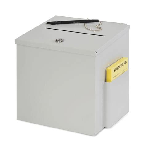 buddy products steel suggestion box|Buddy Products Steel Suggestion Box .